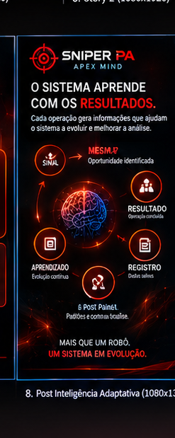 Inteligência adaptativa e aprendizado ApexMind